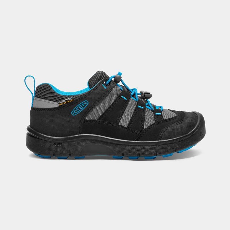 Keen Hikeport Waterproof Sneaker Kinder Schwarz/Blau Sale MZ2043KE